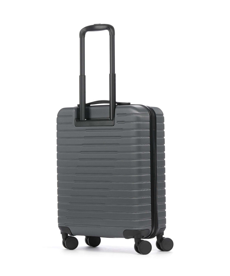 Valentino Bags Mercury Spinner (4 wheels) gunmetal