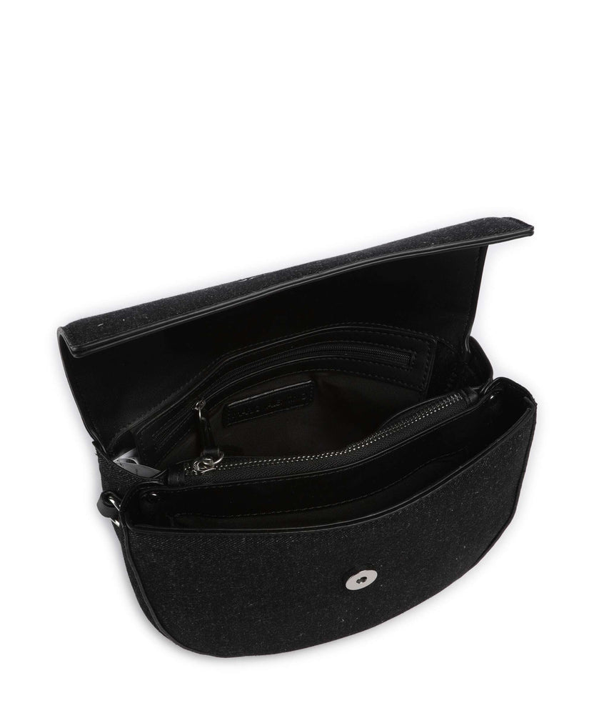 Valentino Bags Bigs Denim Crossbody bag nero