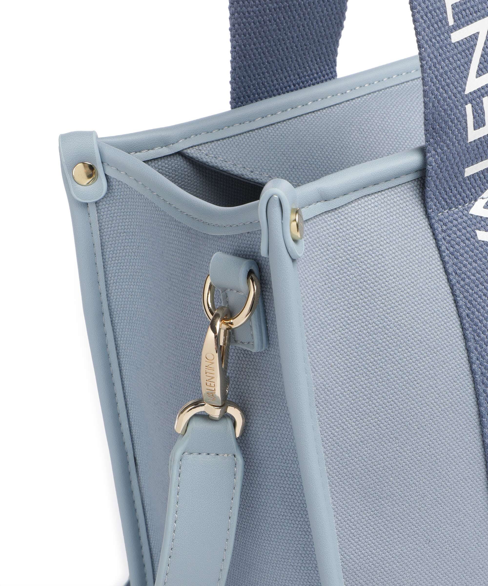 Valentino Bags Candle Tote bag canvas azzurro - VBS7DD01-065 – WARDOW