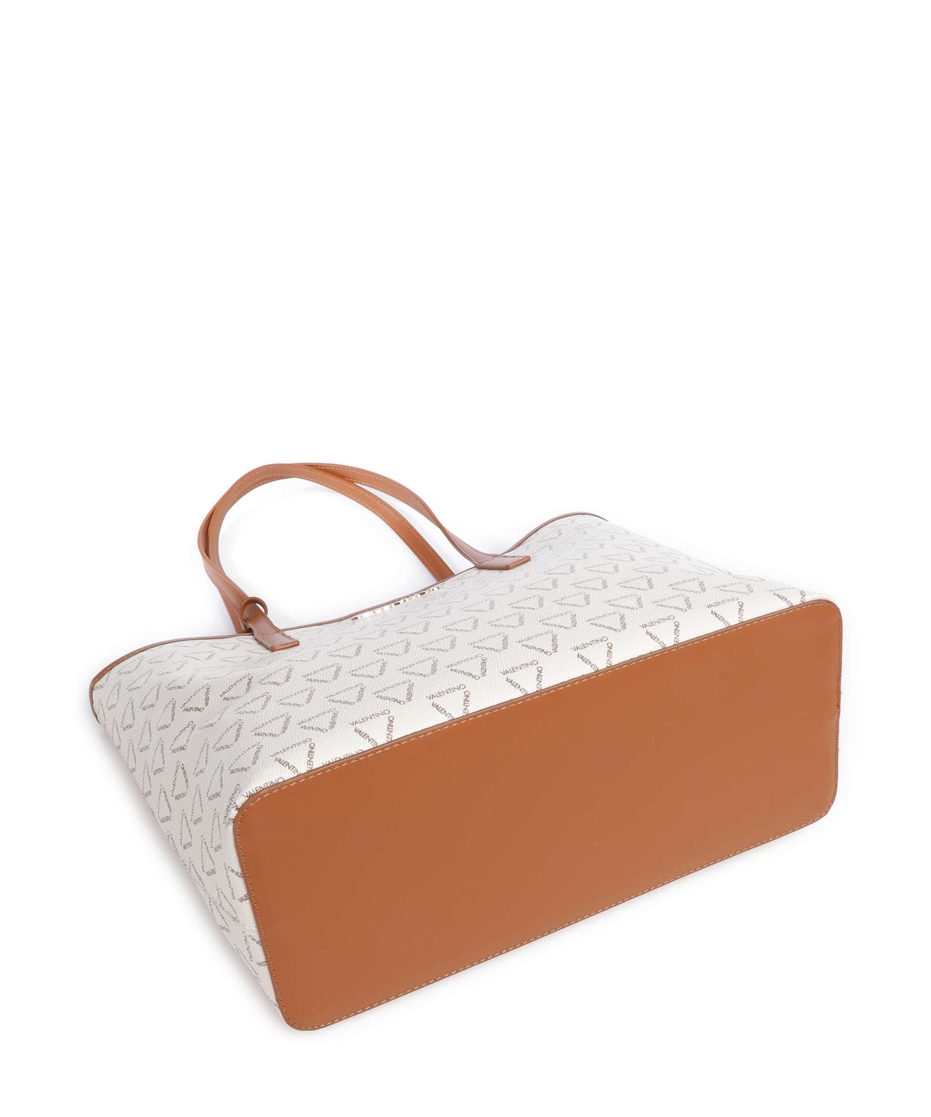 Valentino Bags Lady Re Tote bag bianco/cuoio