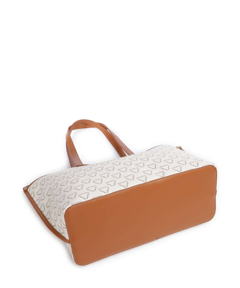 Valentino Bags Lady Re Tote bag bianco/cuoio