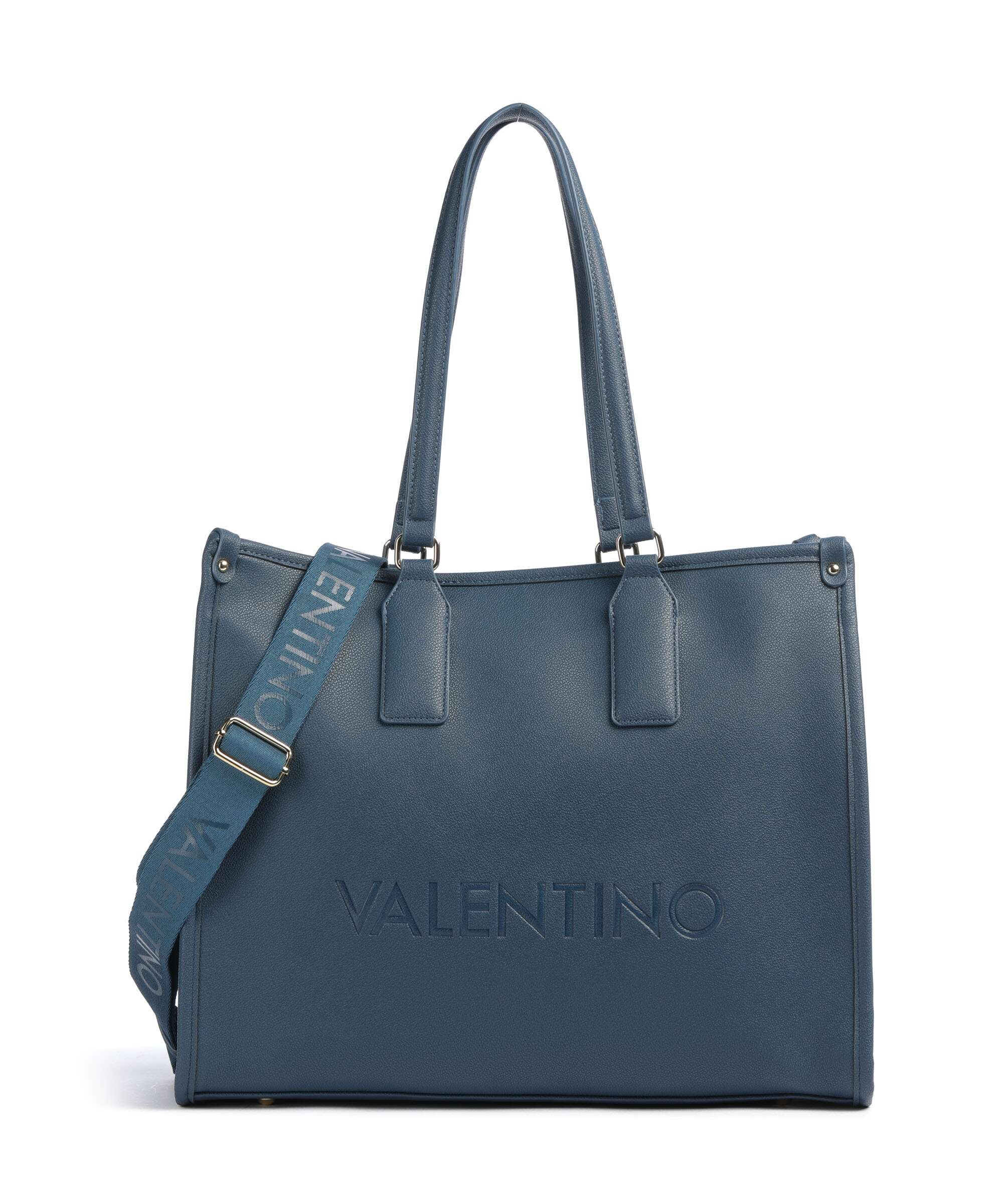 Valentino Bags Foxy Re Tote bag 14″ imitation leather blu