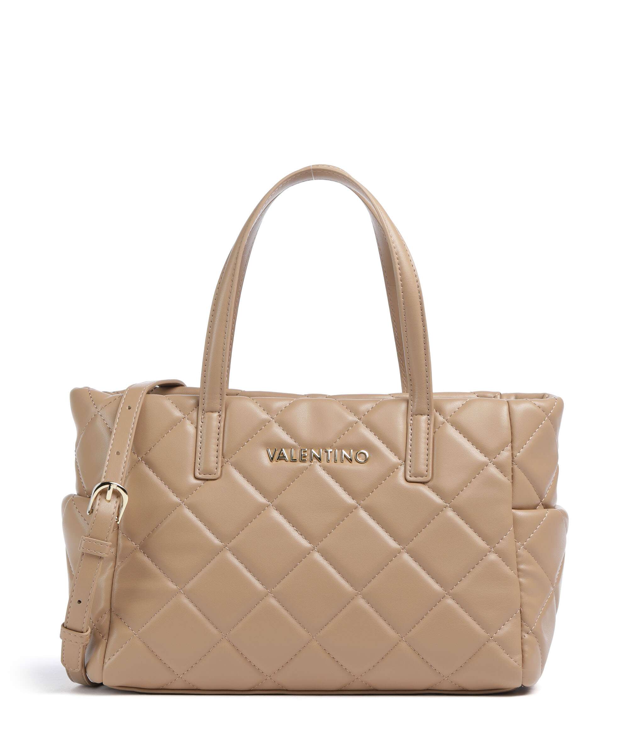 Valentino Bags Ocarina Handbag imitation leather beige - VBS3KK36R
