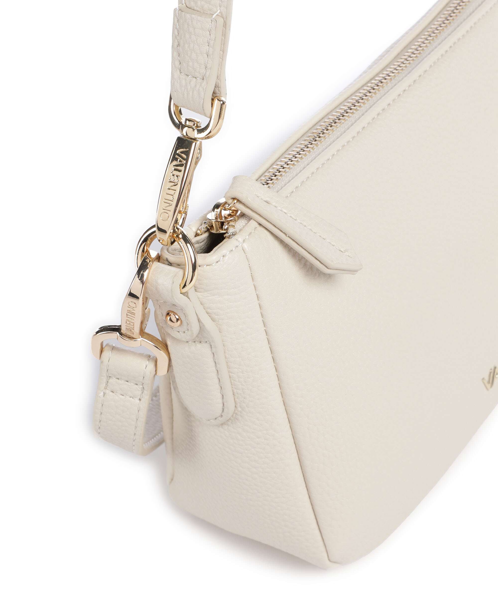 Valentino Bags Brixton Shoulder bag imitation leather ecru