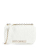 Just Cavalli Quilted Zebra Shoulder bag white