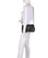 Just Cavalli Iconic Snakes Shoulder bag black