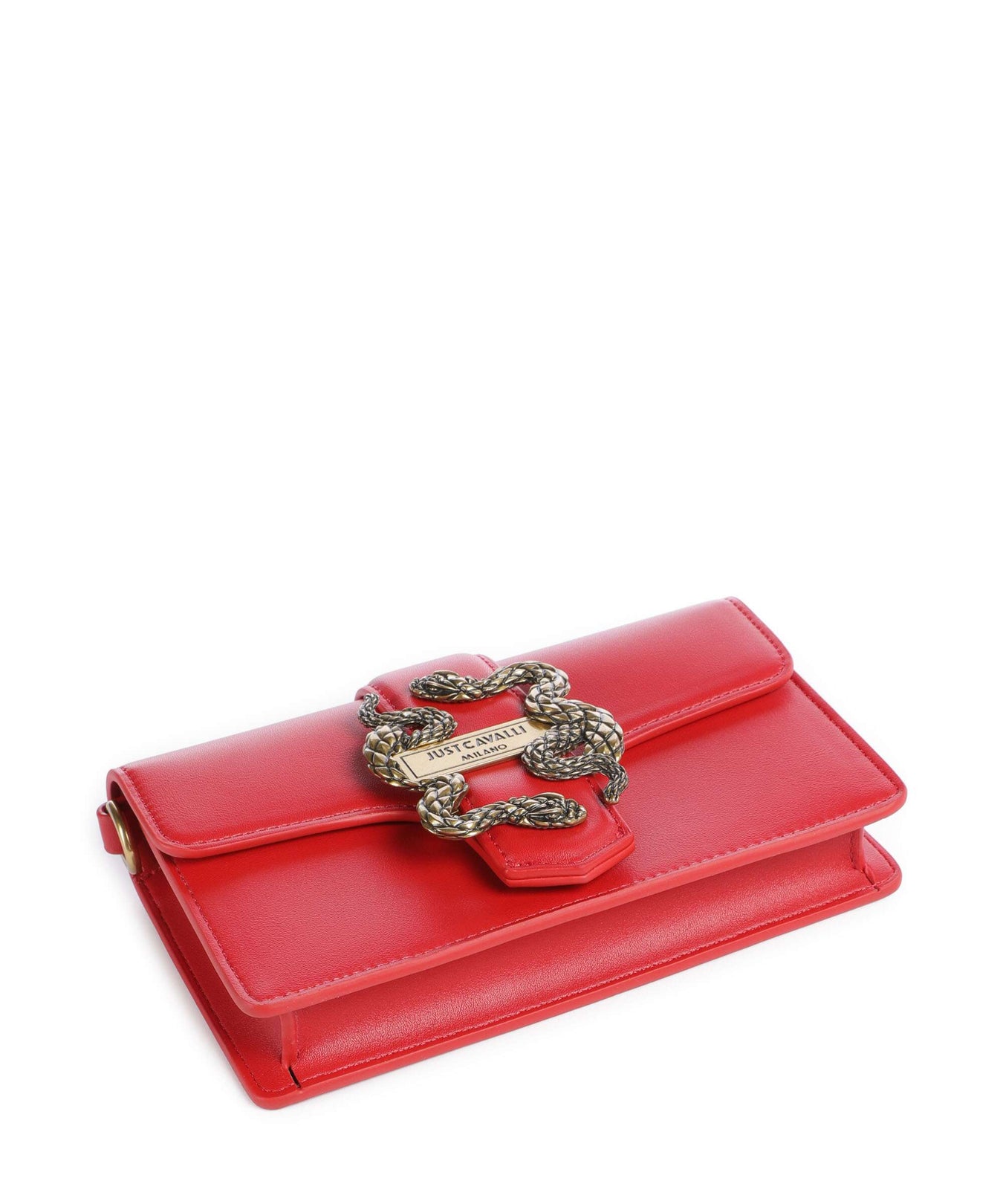 Just Cavalli Iconic Snakes Wallet tango red