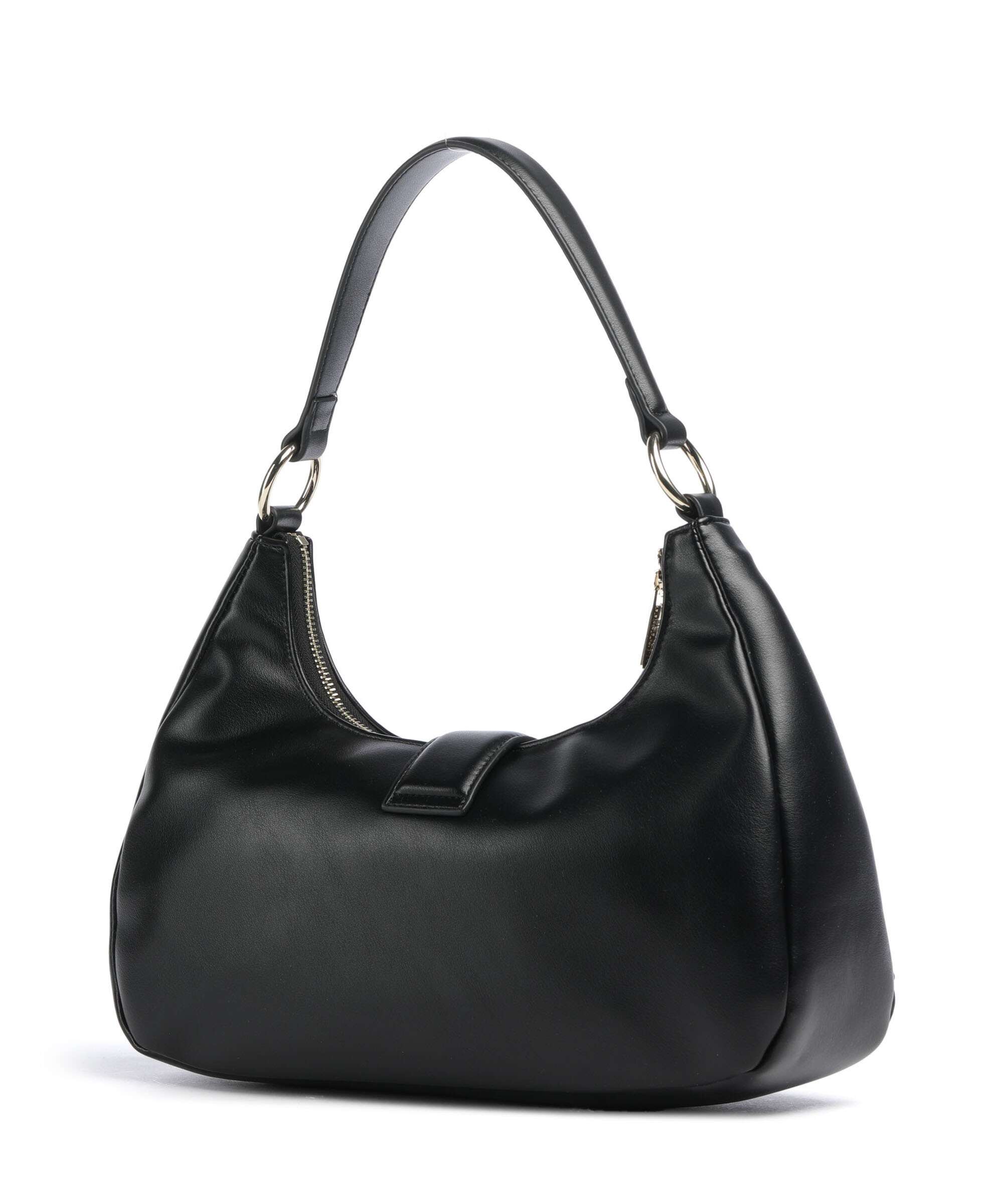 Just Cavalli Iconic Snakes Braided Shoulder bag black