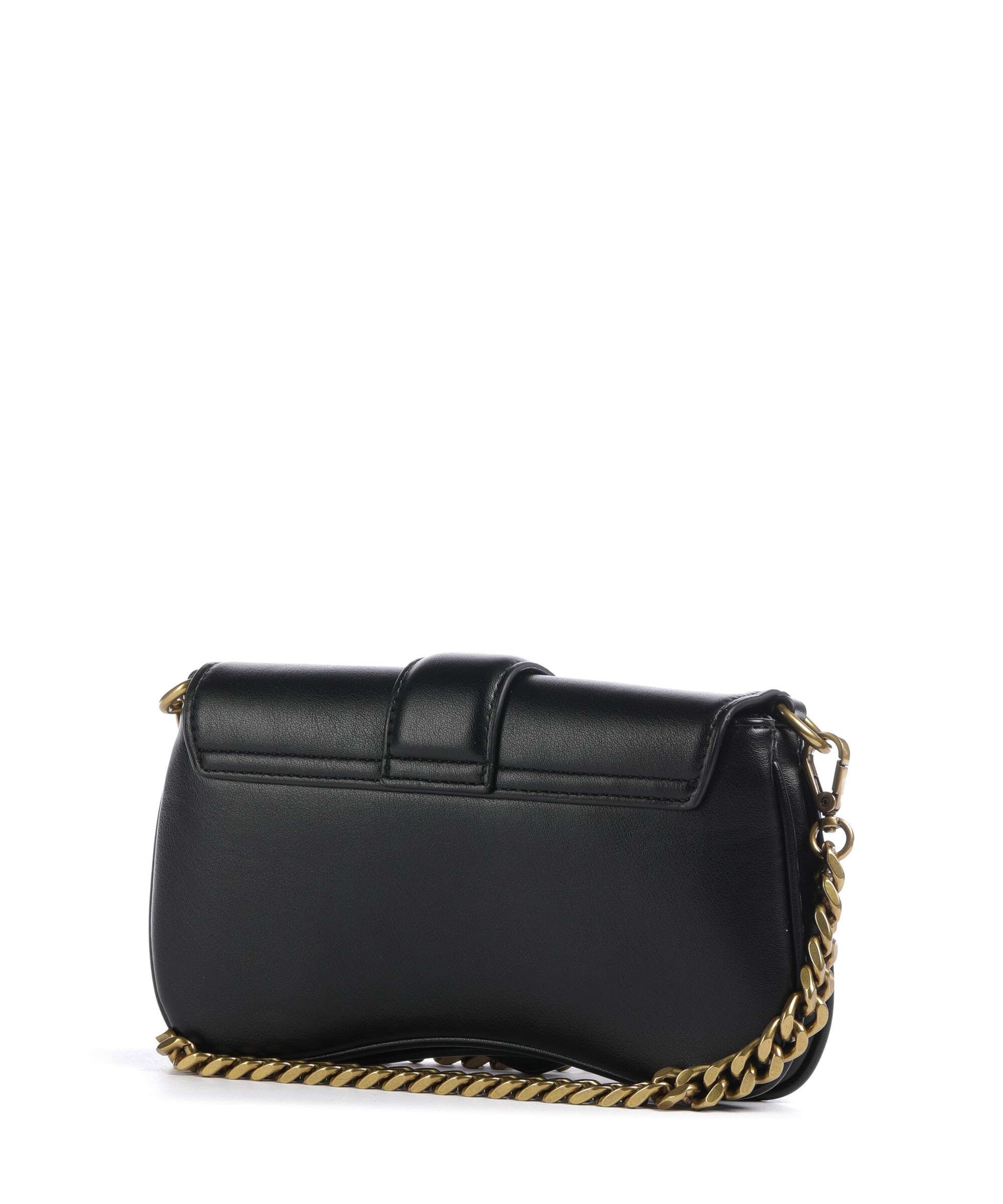 Just Cavalli Iconic Snakes Crossbody bag imitation leather black