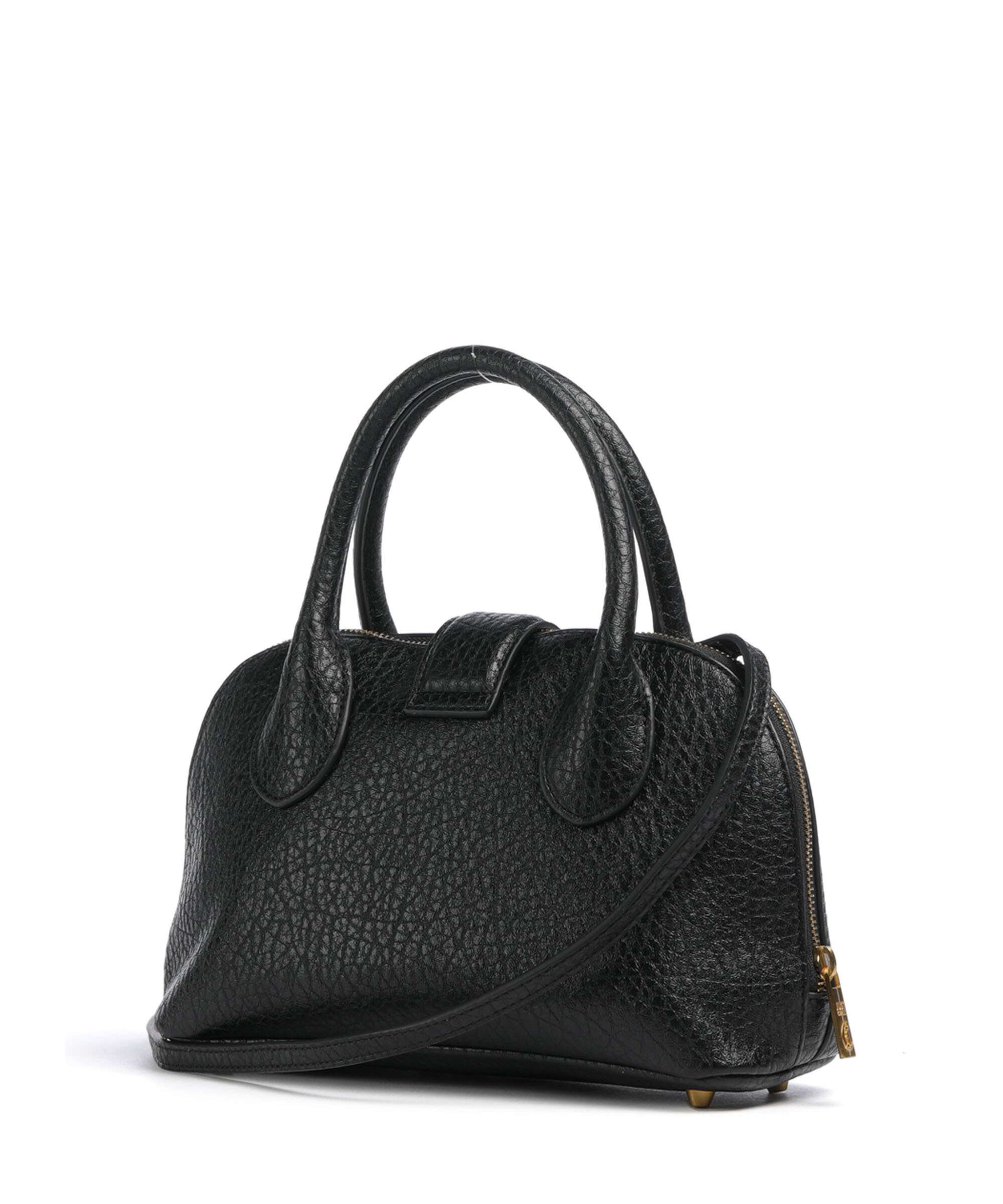 Just Cavalli Iconic Snakes Braided Handbag imitation leather black