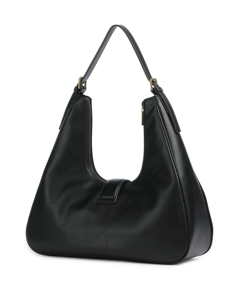 Just Cavalli Iconic Snakes Hobo bag black