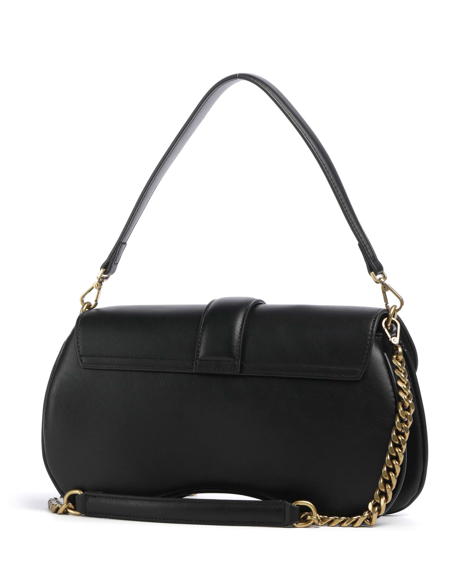 Just Cavalli Iconic Snakes Shoulder bag imitation leather black