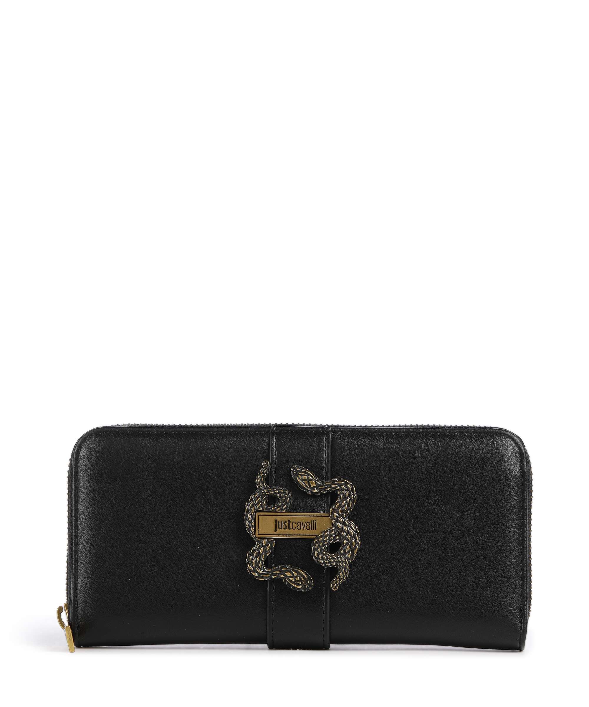 Just Cavalli Iconic Snakes Wallet imitation leather black