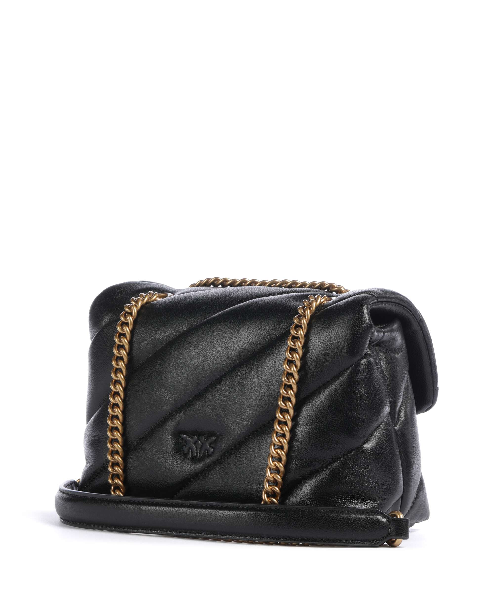 Crossbody Bag Pinko Puffer Bag Black Pinko Shoulder Bag Woman