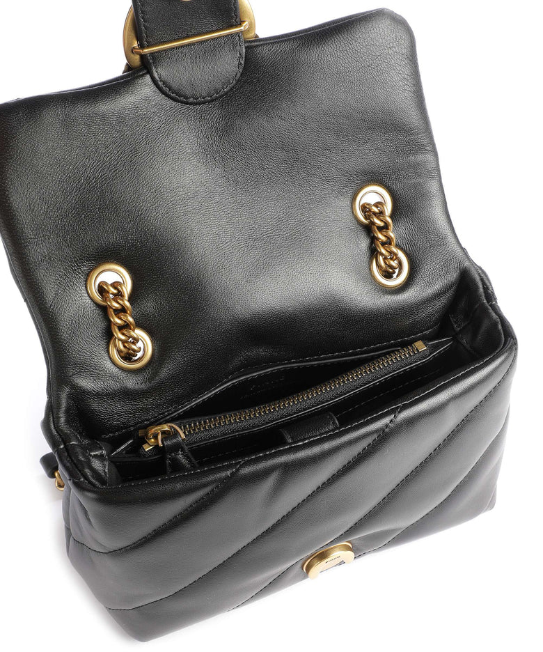 Pinko Love Puff Mini Shoulder bag nero/antique gold