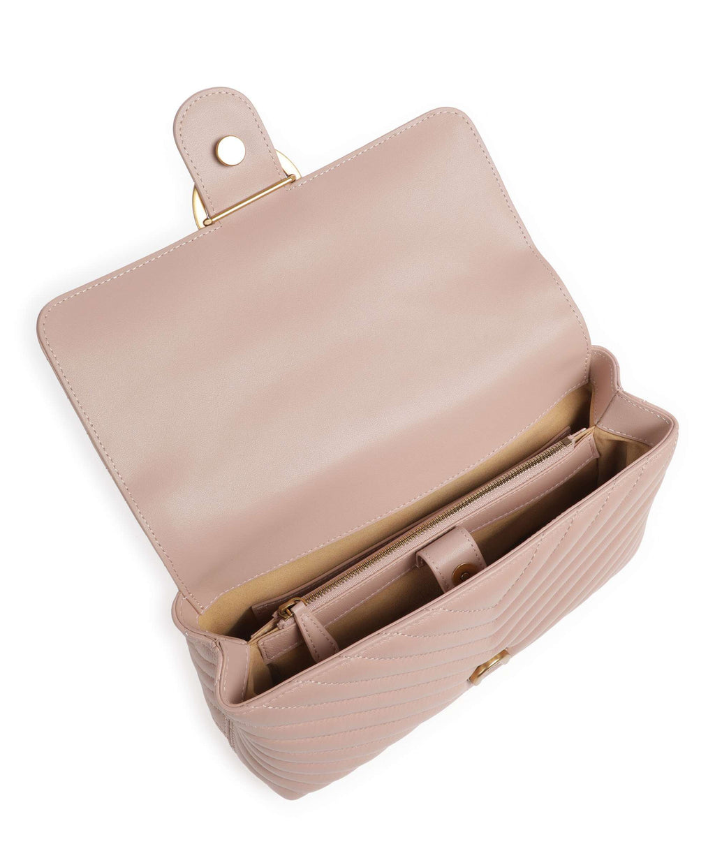 Pinko Love Lady Puff Classic Handbag cipria