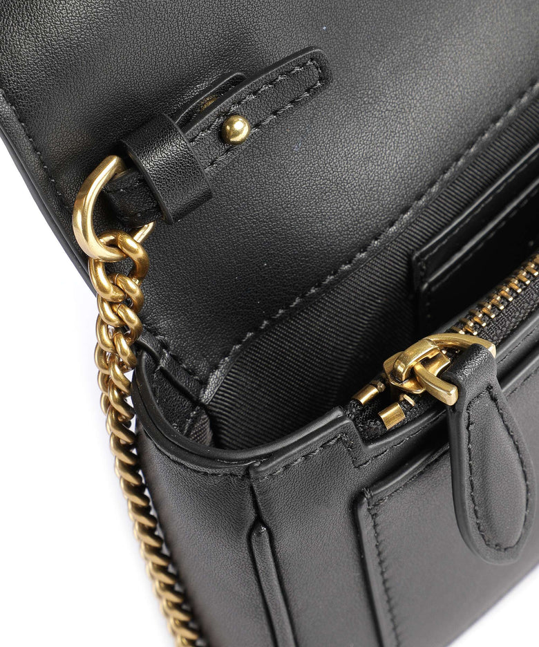 Pinko Love One Pocket Wallet nero/antique gold