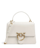 Pinko Love One Classic Handbag bianco seta/antique gold