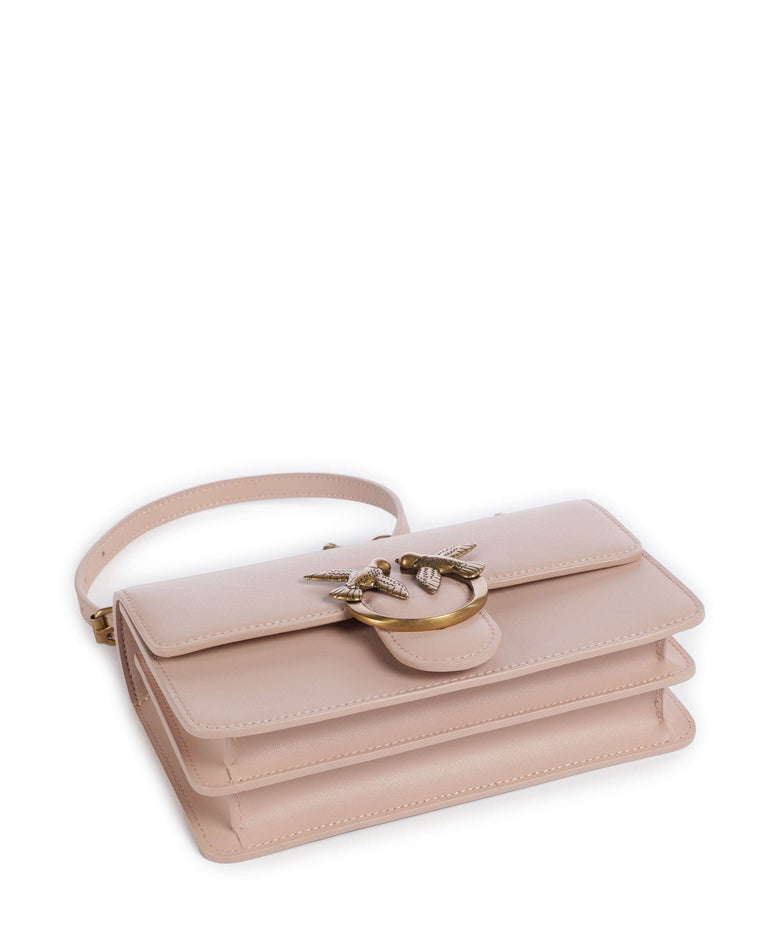 Pinko Love One Mini Shoulder bag cipria/antique gold