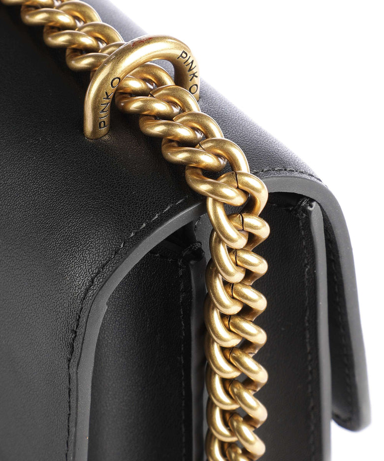 Pinko Love One Classic Shoulder bag nero/antique gold