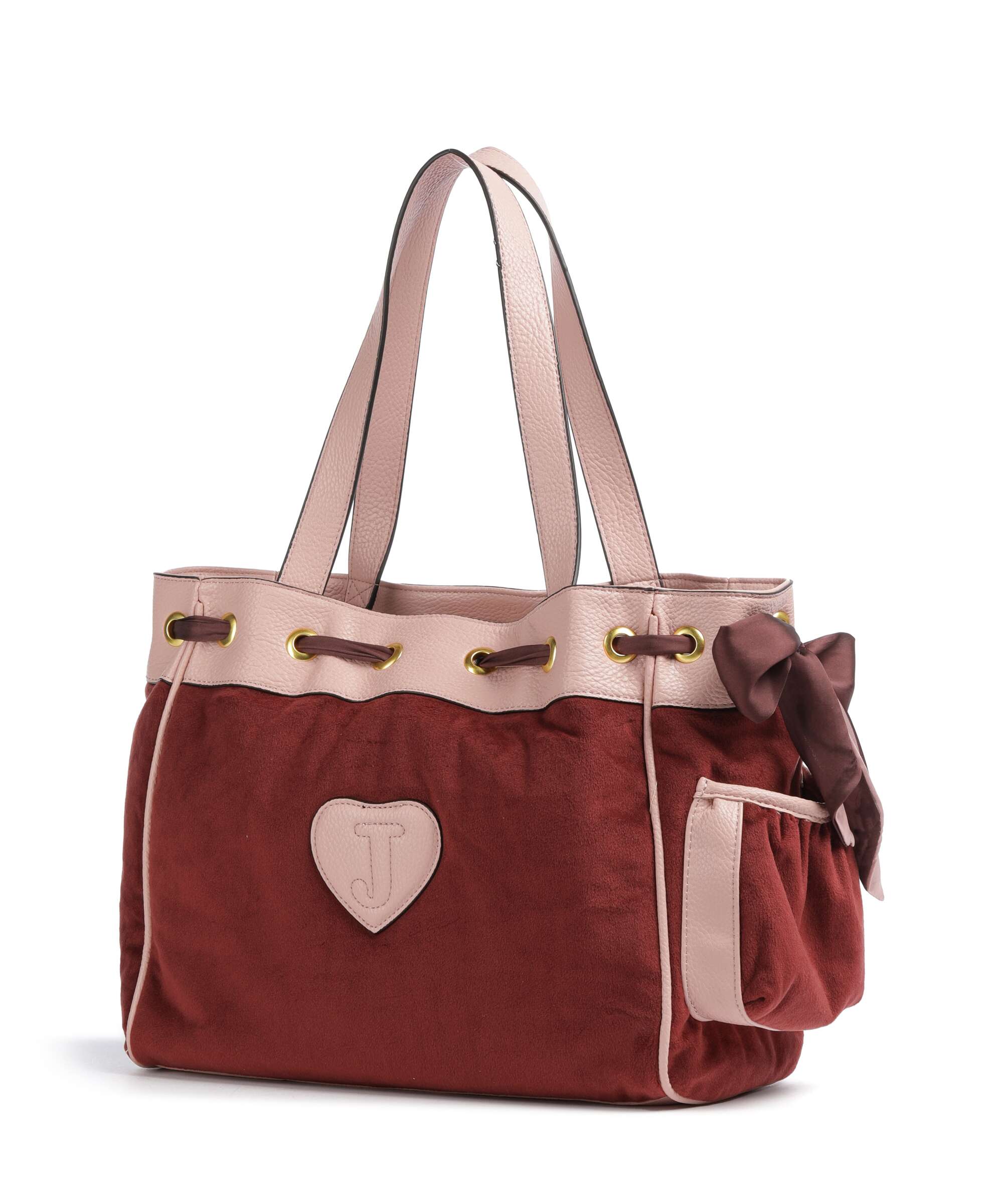 Juicy Couture Daydreamer L Tote bag velvet fabric red