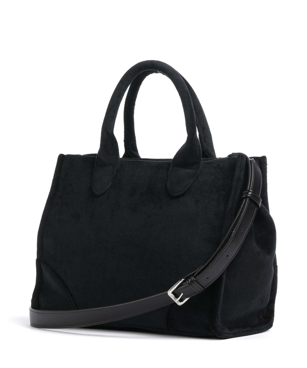 Juicy Couture Iris Patch Velvet M Handbag black