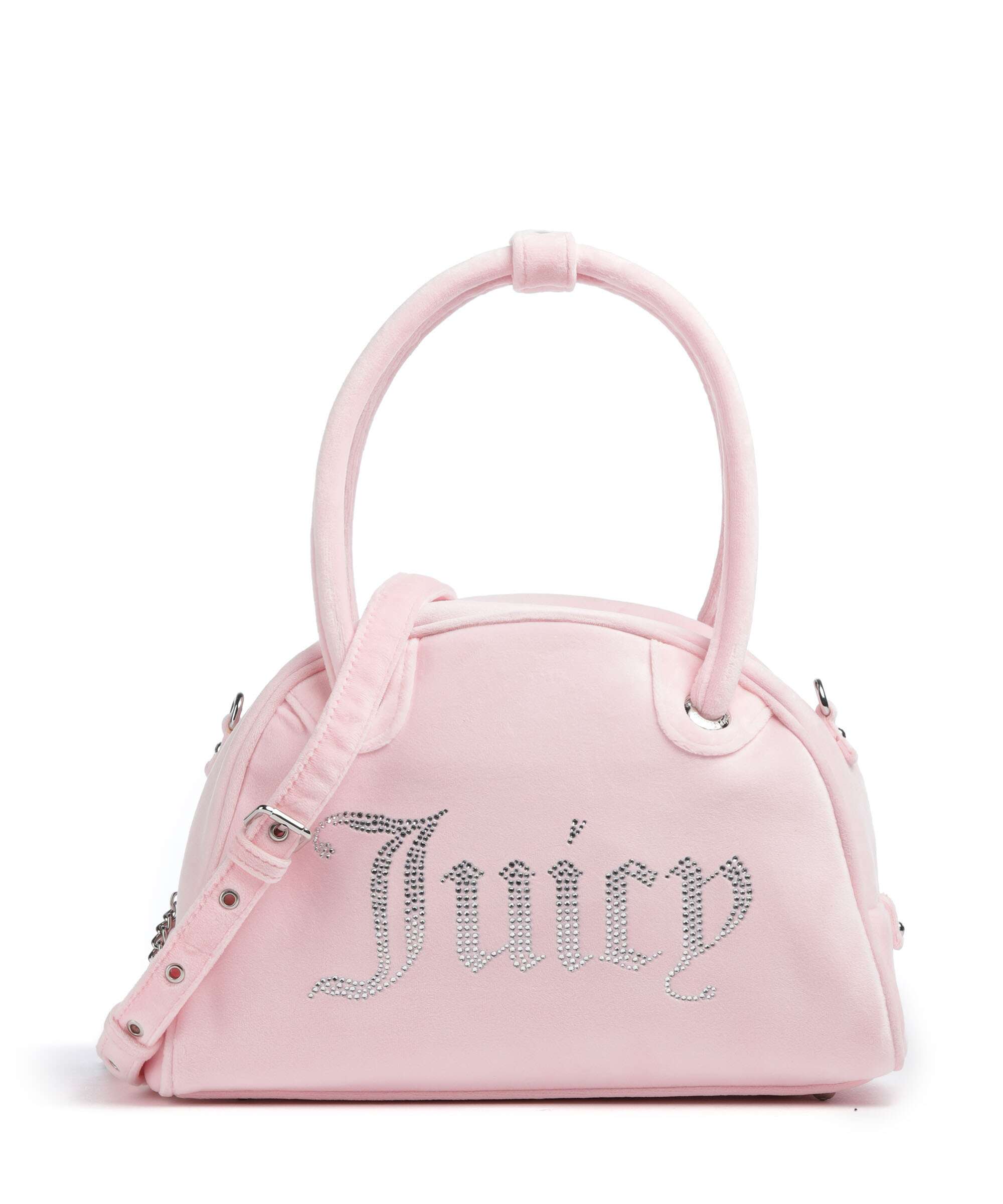 Juicy Couture Kimberly Bowling Shoulder bag velvet fabric juicy