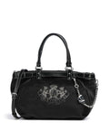 Juicy Couture Twig Narrative Velvet L Tote bag black
