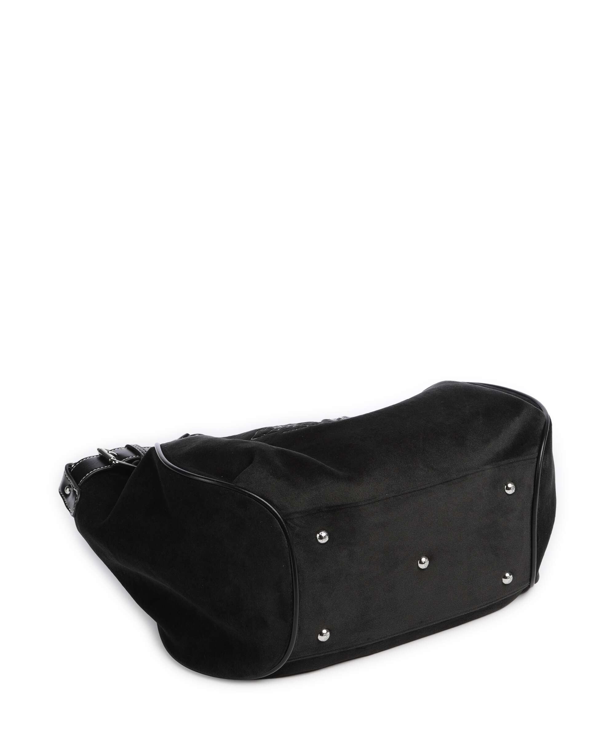 Juicy Couture Twig Narrative Velvet L Tote bag black