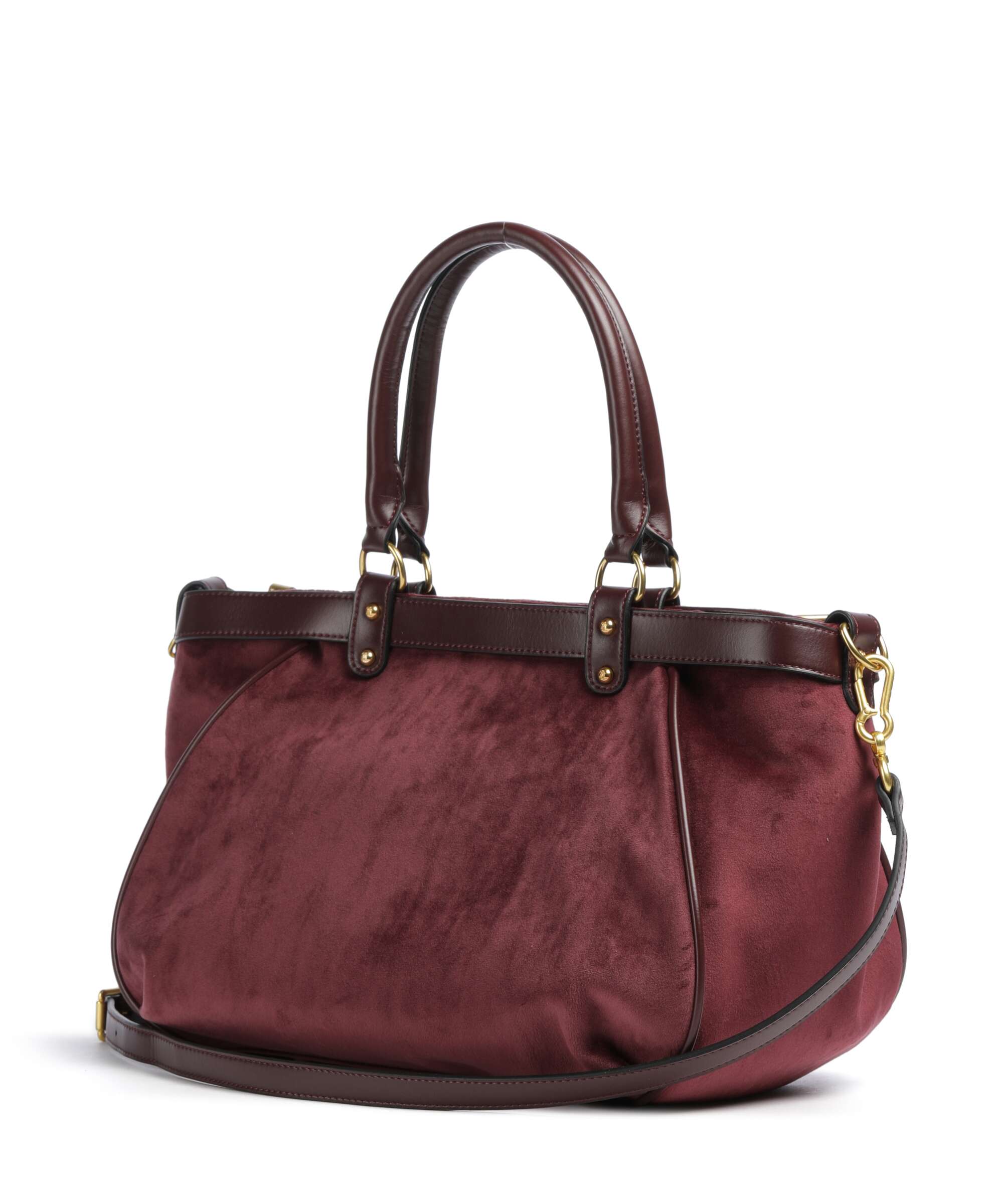 Juicy Couture Twig Narrative Velvet L Tote bag winetasting