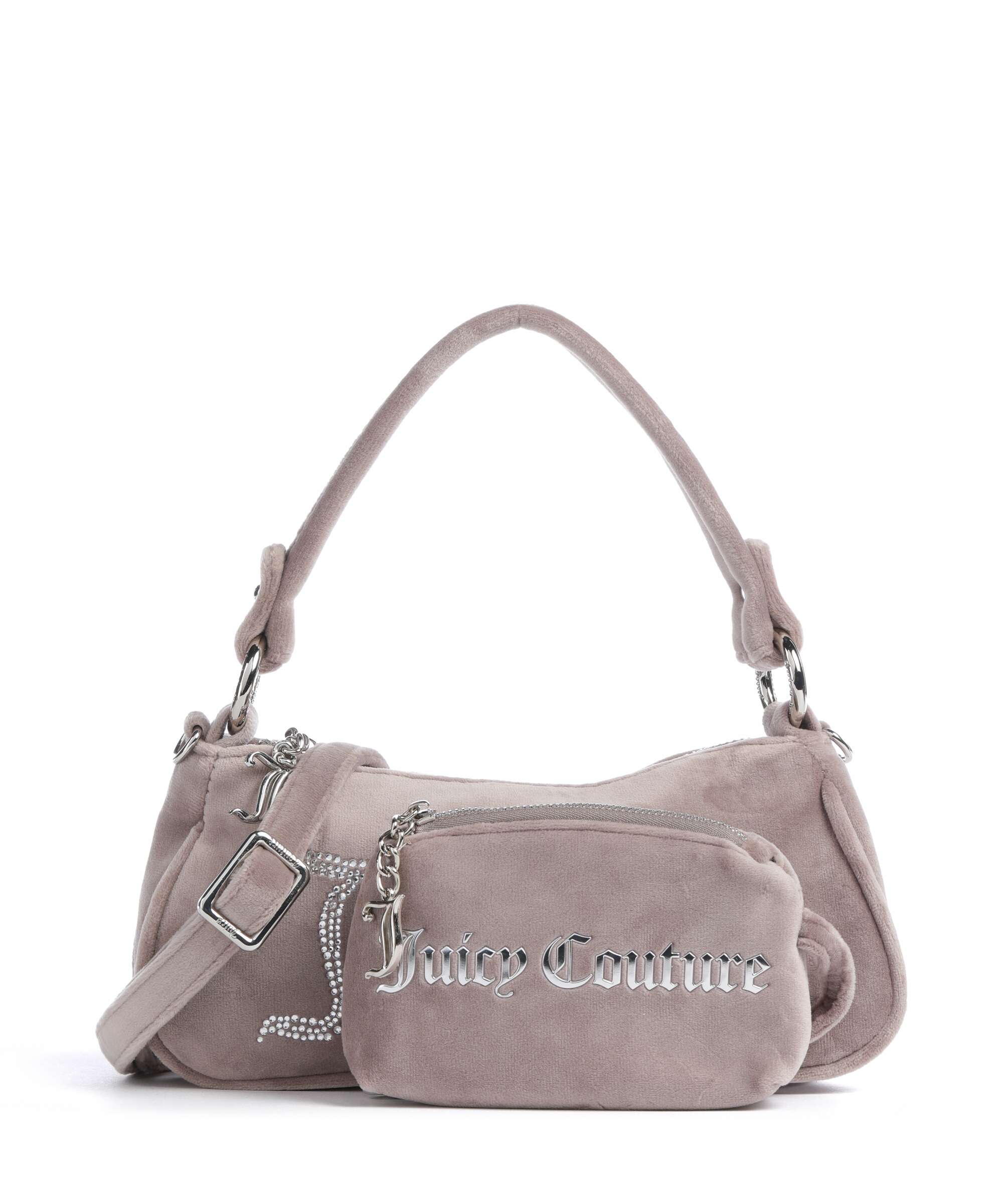 Juicy Couture Kimberly S Shoulder bag velvet fabric fungi
