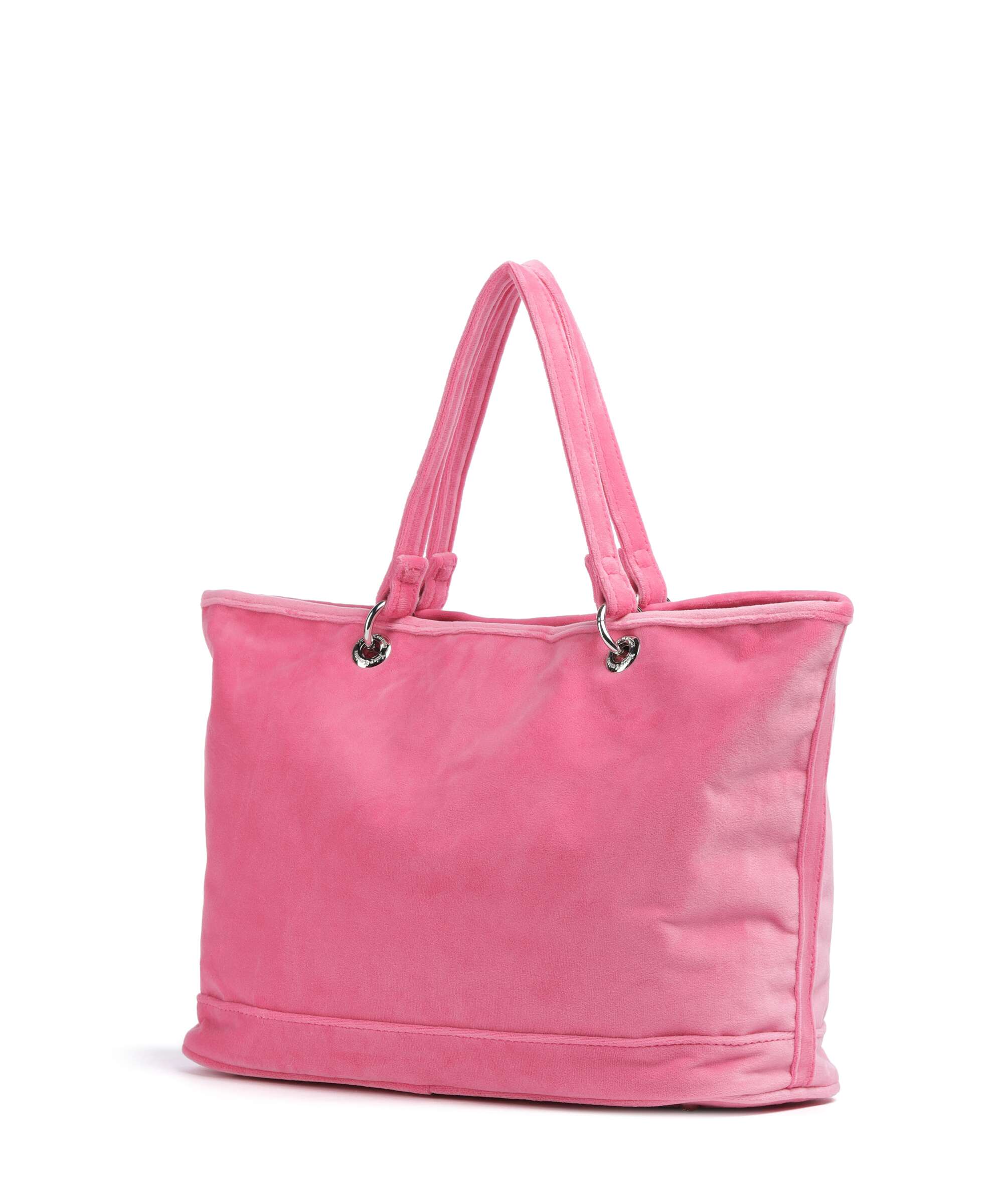 Juicy Couture Kimberly L Tote bag velvet fabric super pink