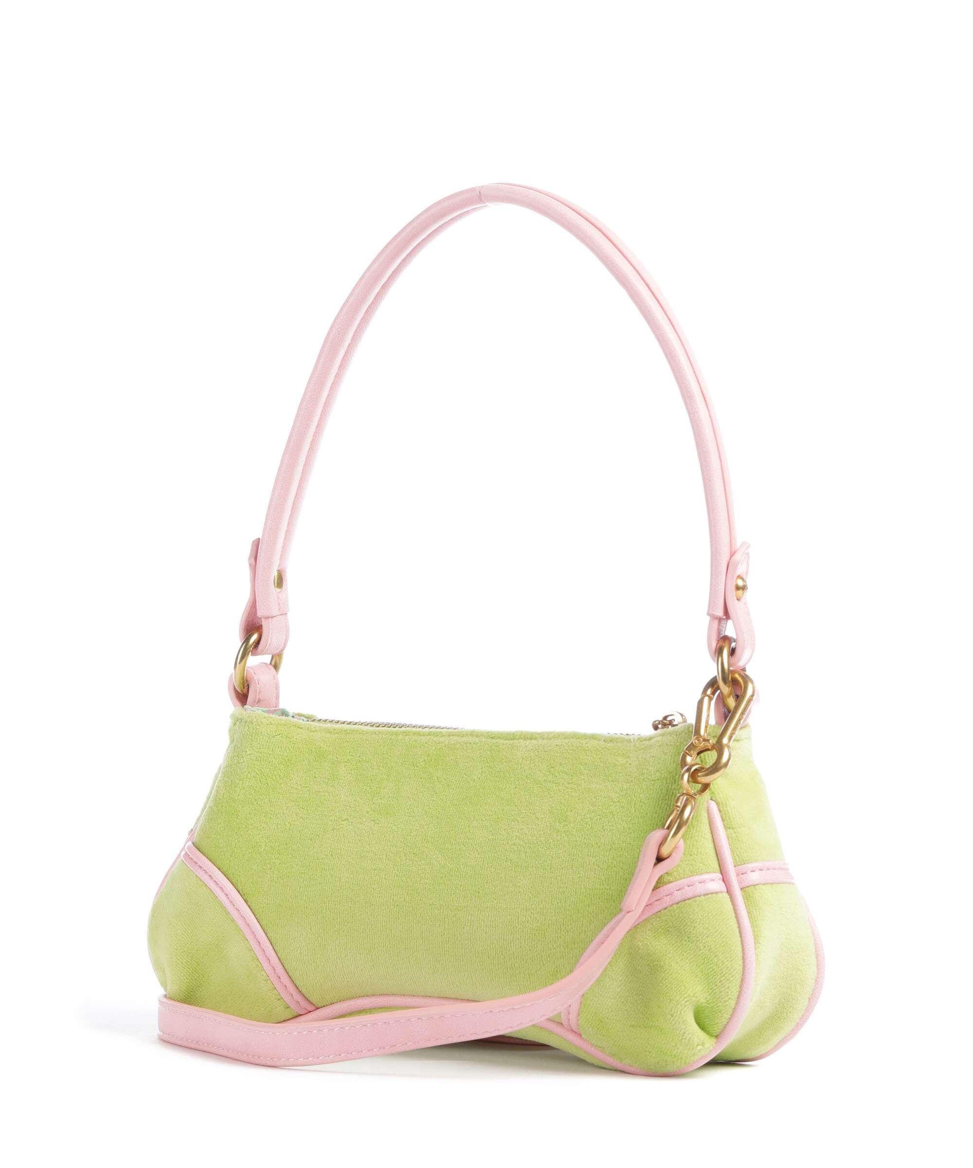 Juicy Couture Janelle S Shoulder bag velvet fabric pistachio green