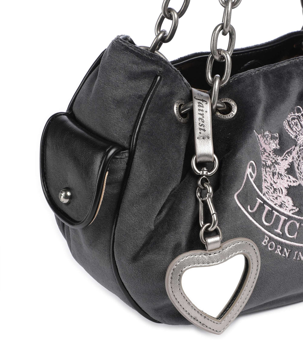 Juicy Couture Daydreamer Classic Crest M Hobo bag grey