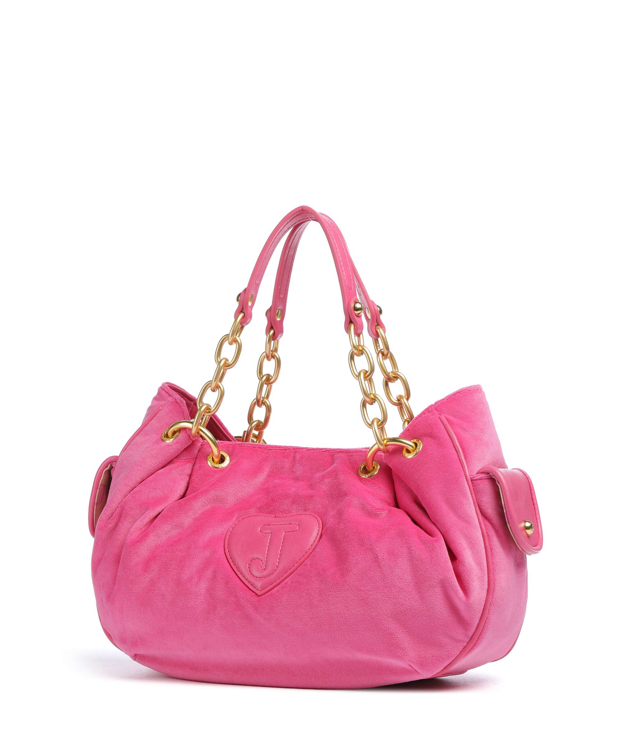 Juicy Couture Daydreamer Classic Crest M Hobo bag velvet fabric