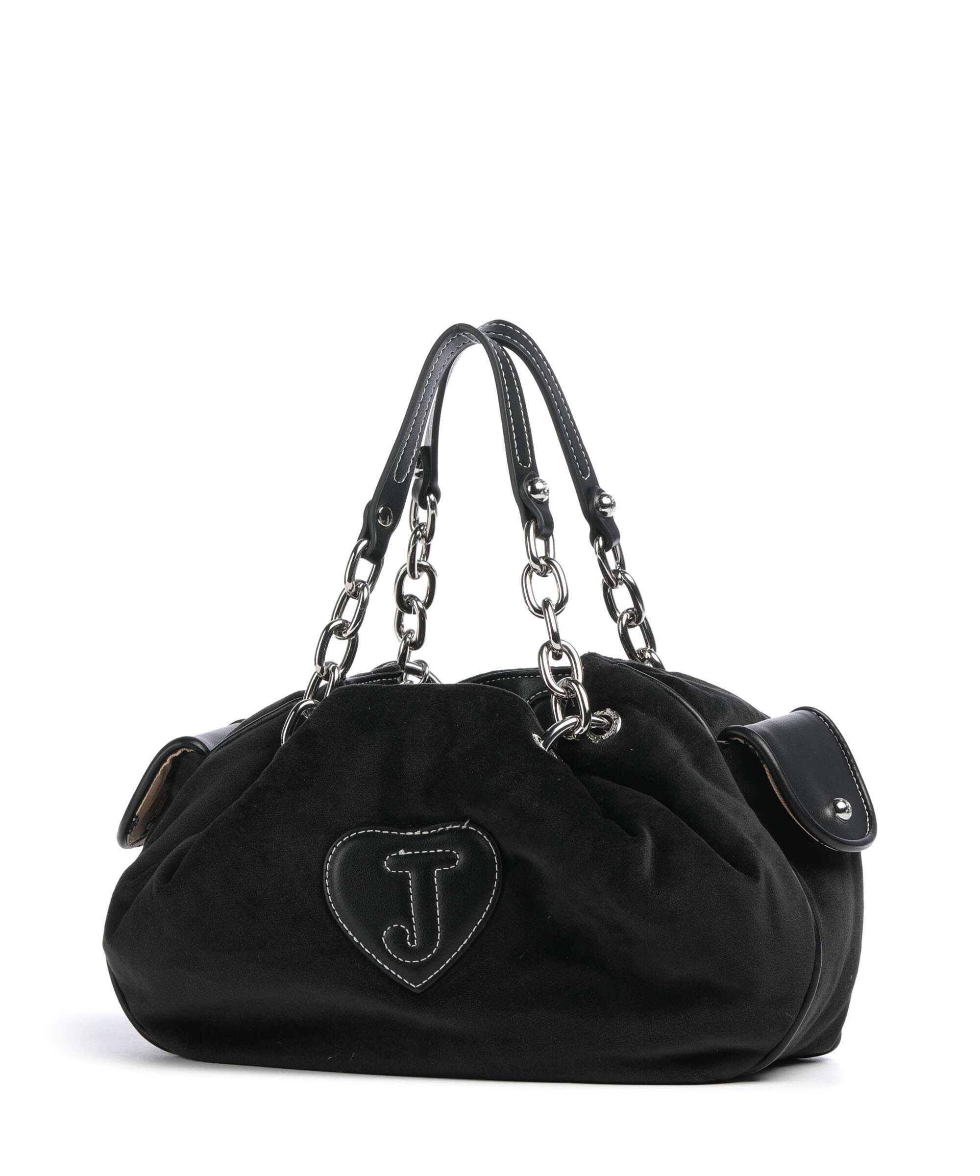 Juicy Couture Daydreamer M Handbag velvet fabric black