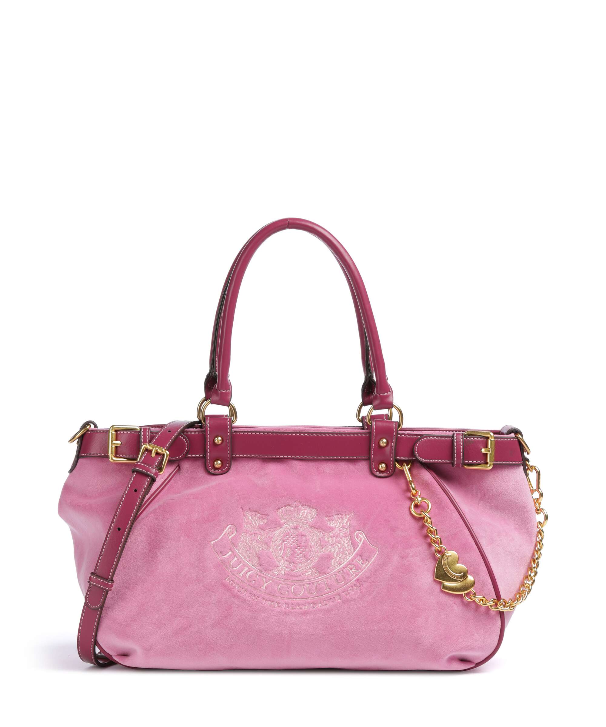 Juicy Couture Twig Narrative Velvet L Tote bag velvet fabric super