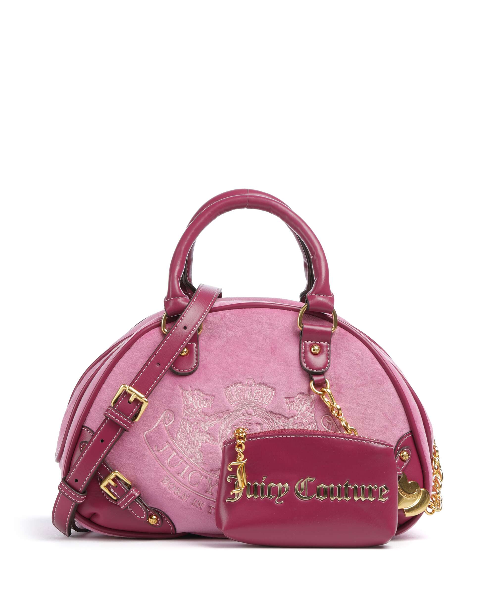 Juicy Couture Twig Narrative Velvet Handbag velvet fabric super