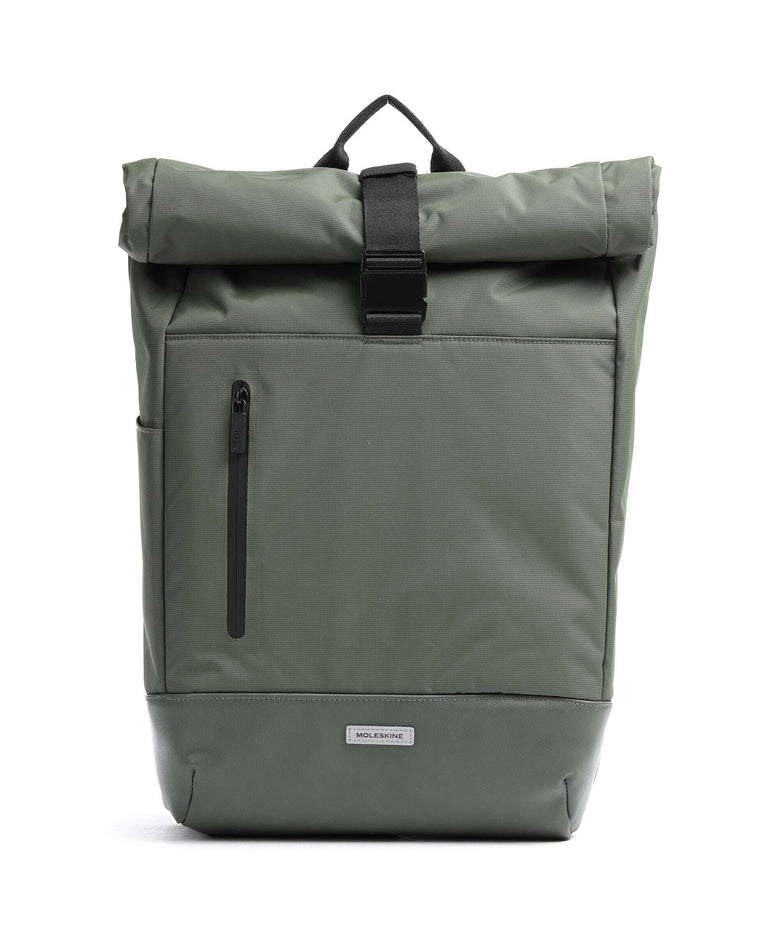 Moleskine Metro Rolltop backpack mossgrün