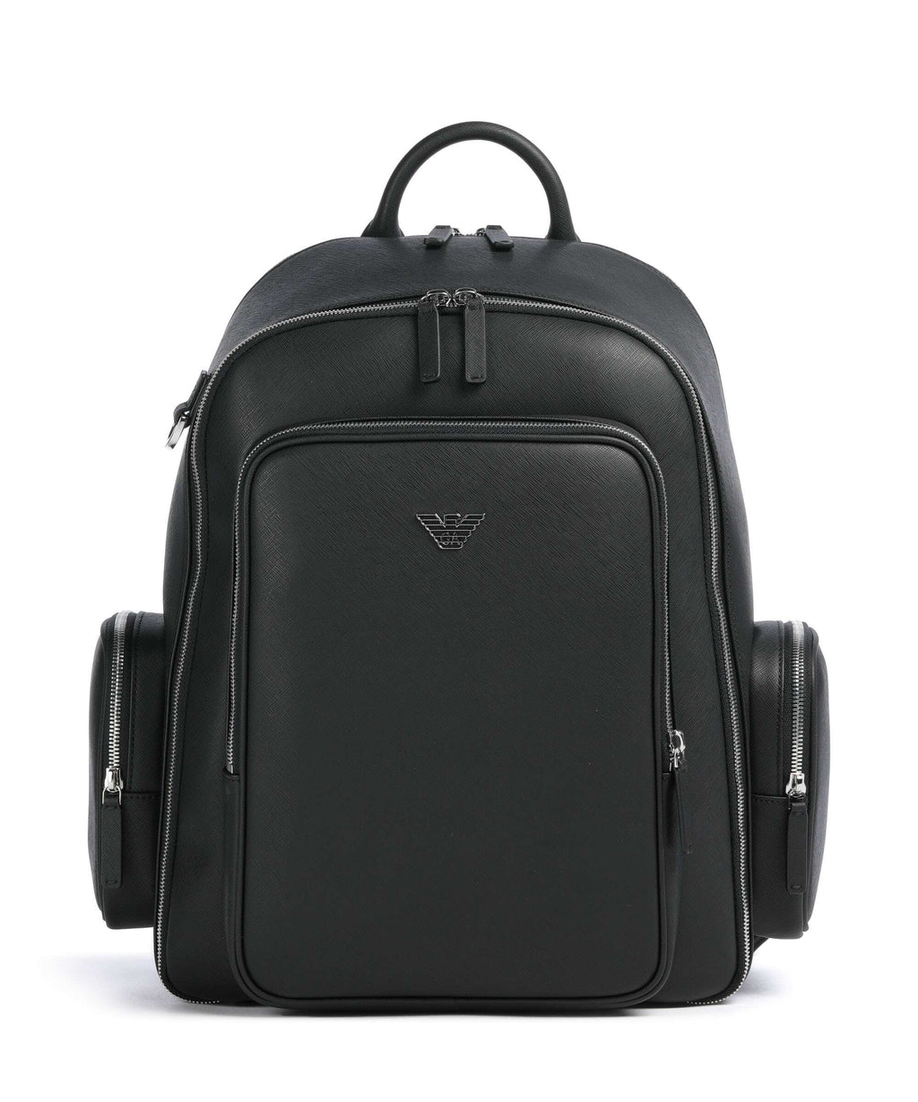 Emporio Armani Business Regenerated Backpack black beauty