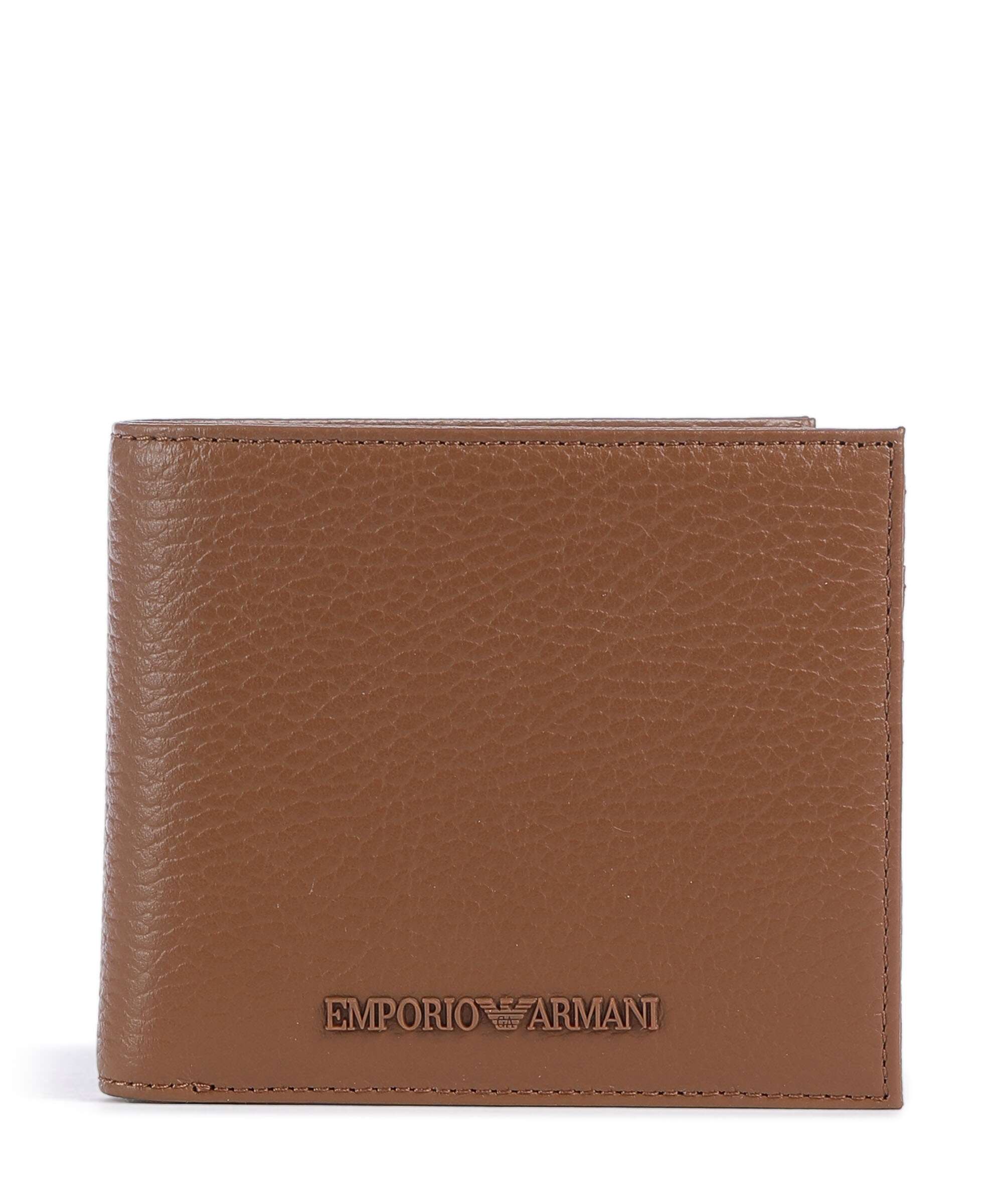 Emporio Armani Business Regenerated Wallet mocha bisque