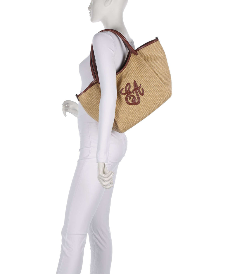 Emporio Armani Durini 24 M-L Tote bag naturale/siena