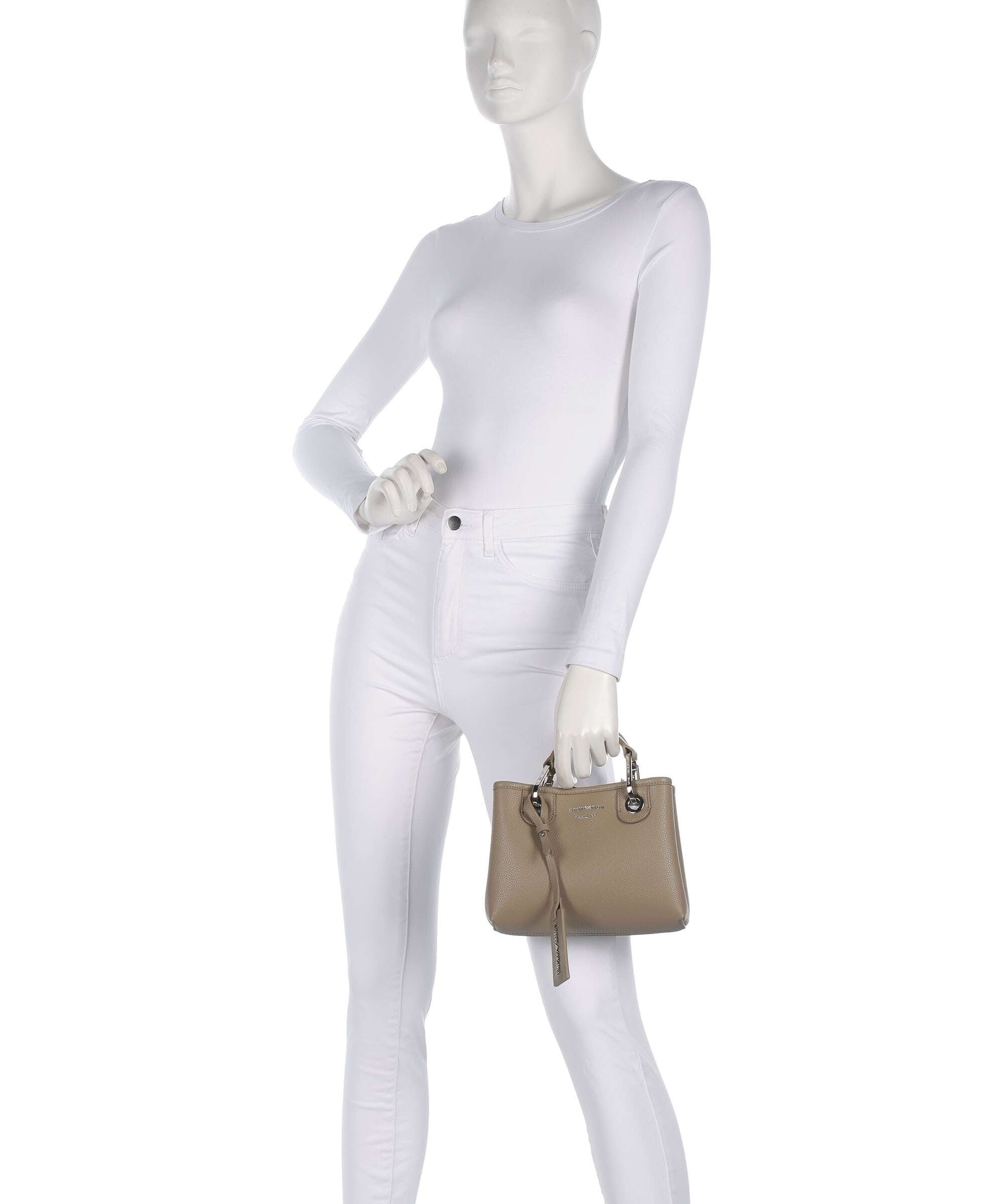 Emporio Armani My EA XS Handbag imitation leather creta/moka