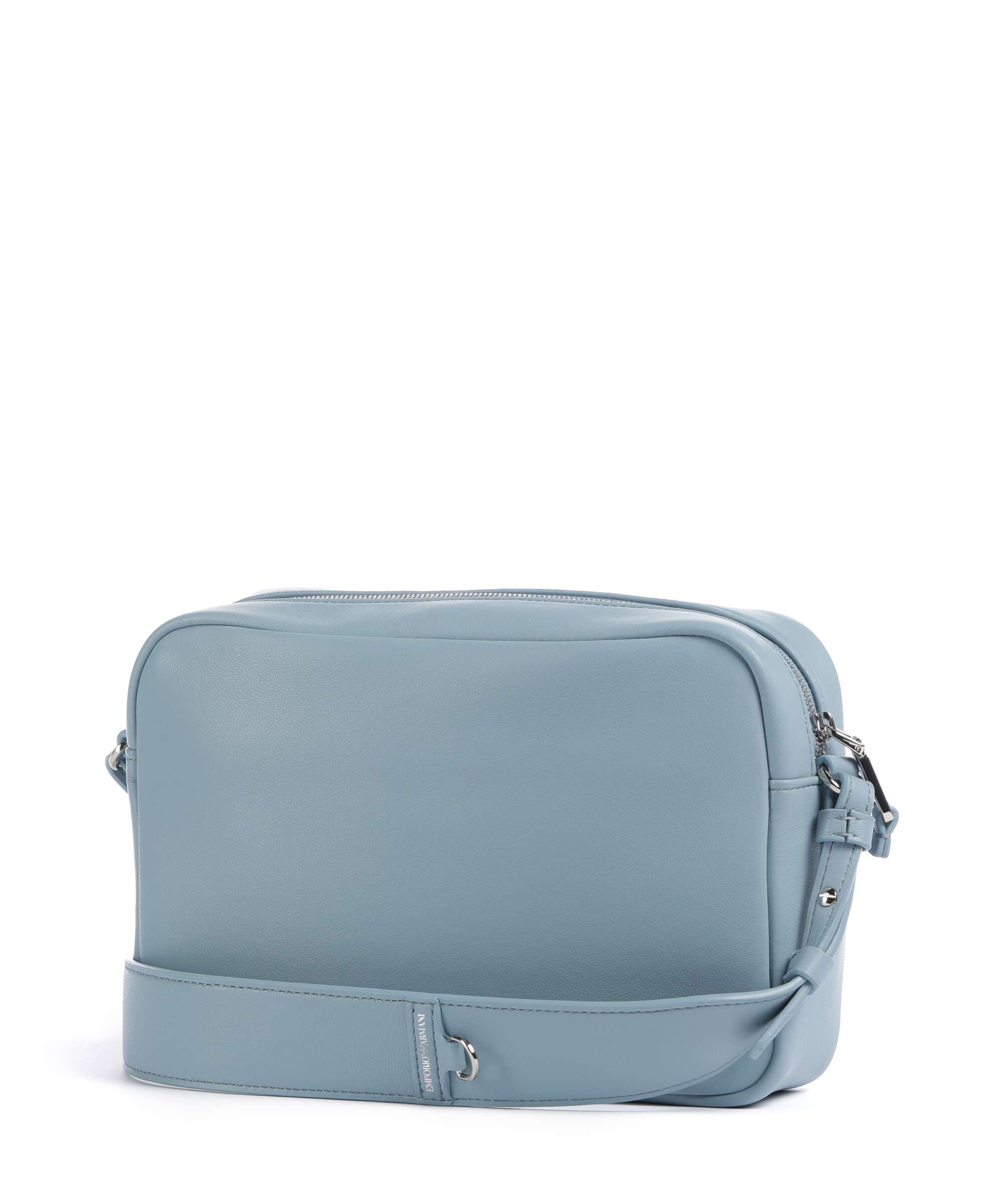 Emporio Armani Lilly Crossbody bag grained leather azure