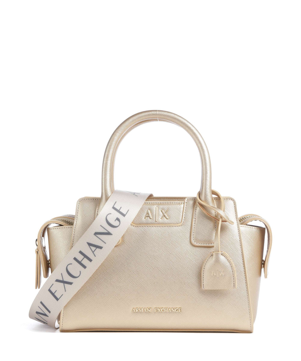 Armani Exchange Amelie S Handbag light gold