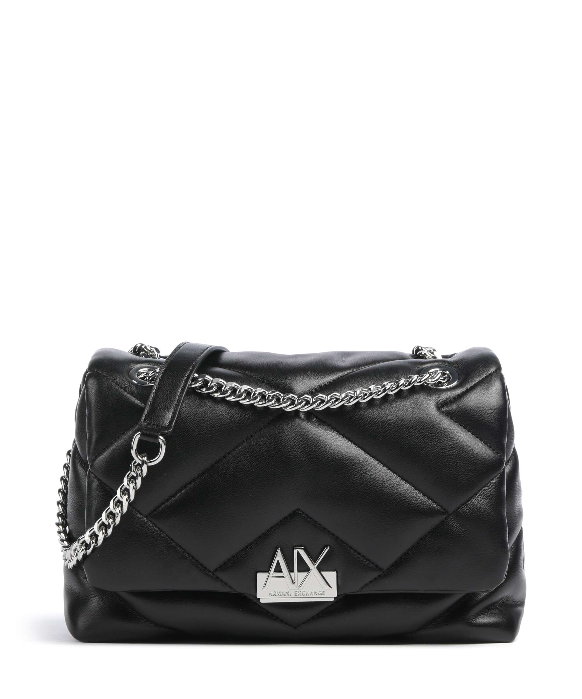 Armani Exchange Vicky M Shoulder bag imitation leather black