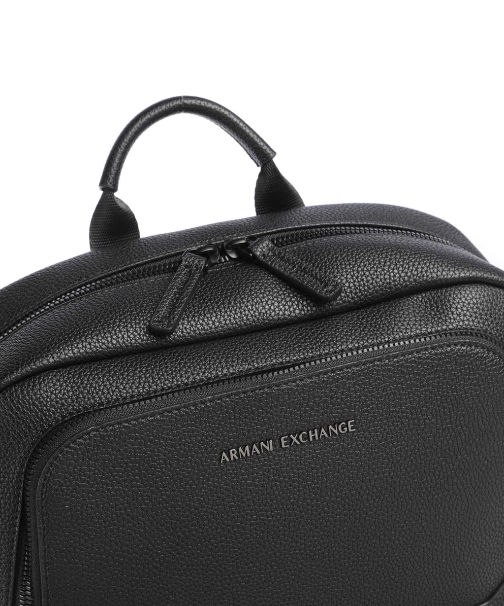 Armani Exchange Zac Backpack 13″ imitation leather black