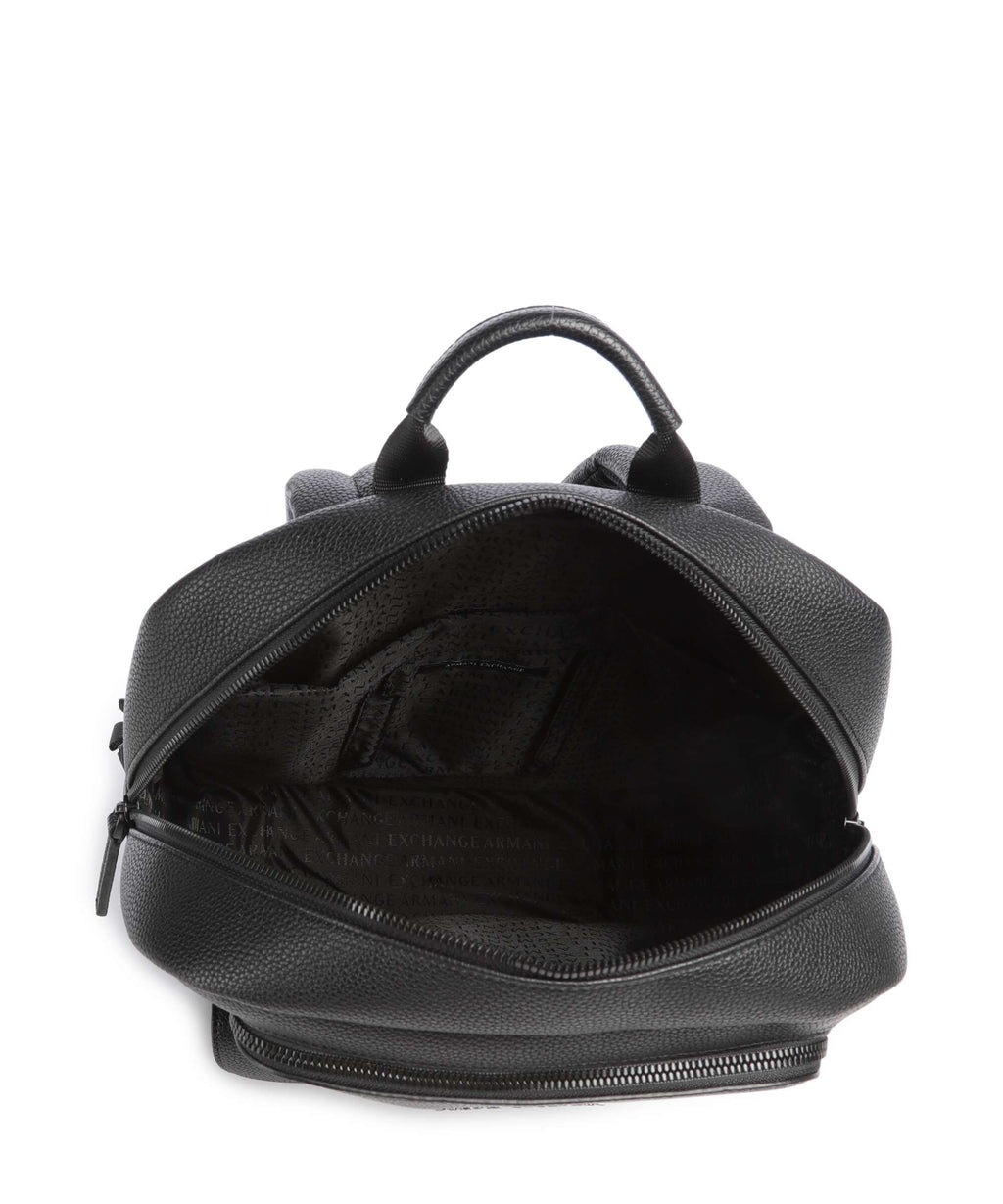 Armani Exchange Zac Backpack 13″ imitation leather black