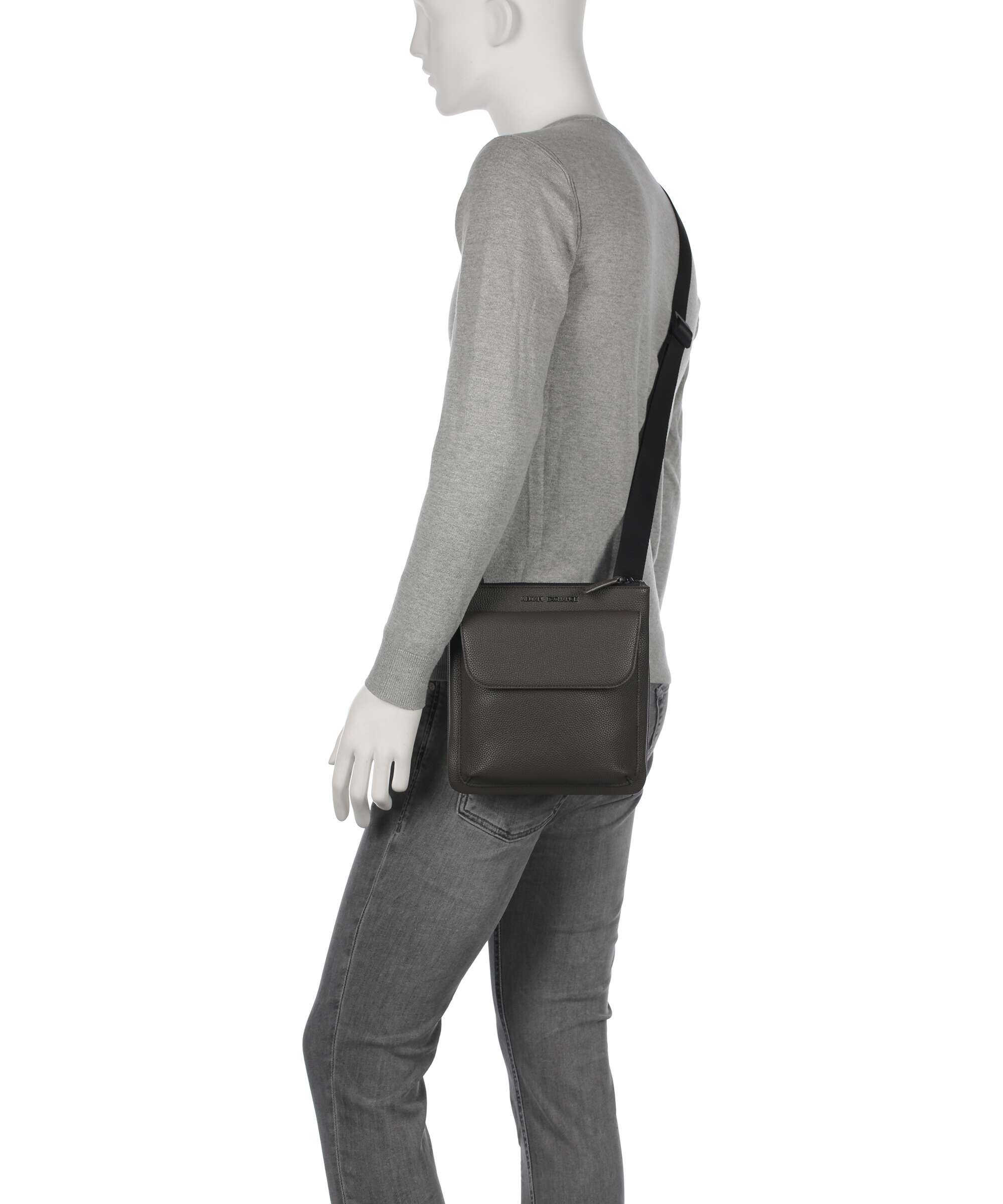 Armani Exchange Zac Crossbody bag imitation leather falcon
