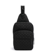 Emporio Armani Omnia Jacquard Sling bag black